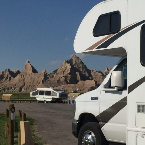 badlands national park camping