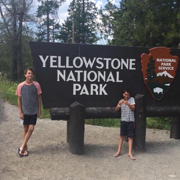 Yellowstone National Park Entrance