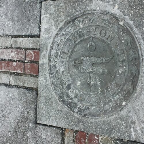 Boston Freedom Trail Marker