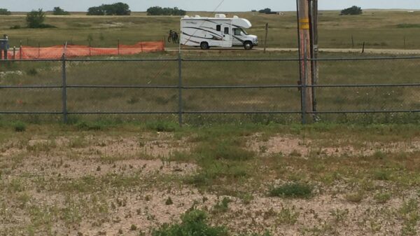 Our RV Parked at the Delta-09 Missile Silo