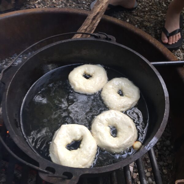 Campfire donut recipe