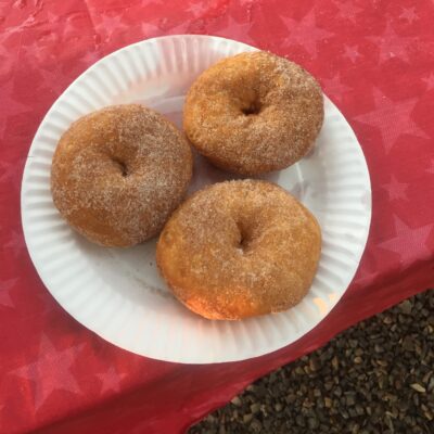 Campfire Donuts at Hot Springs KOA
