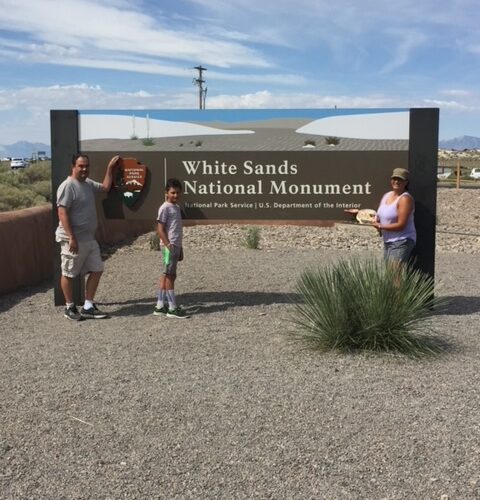 White Sands RV Trip