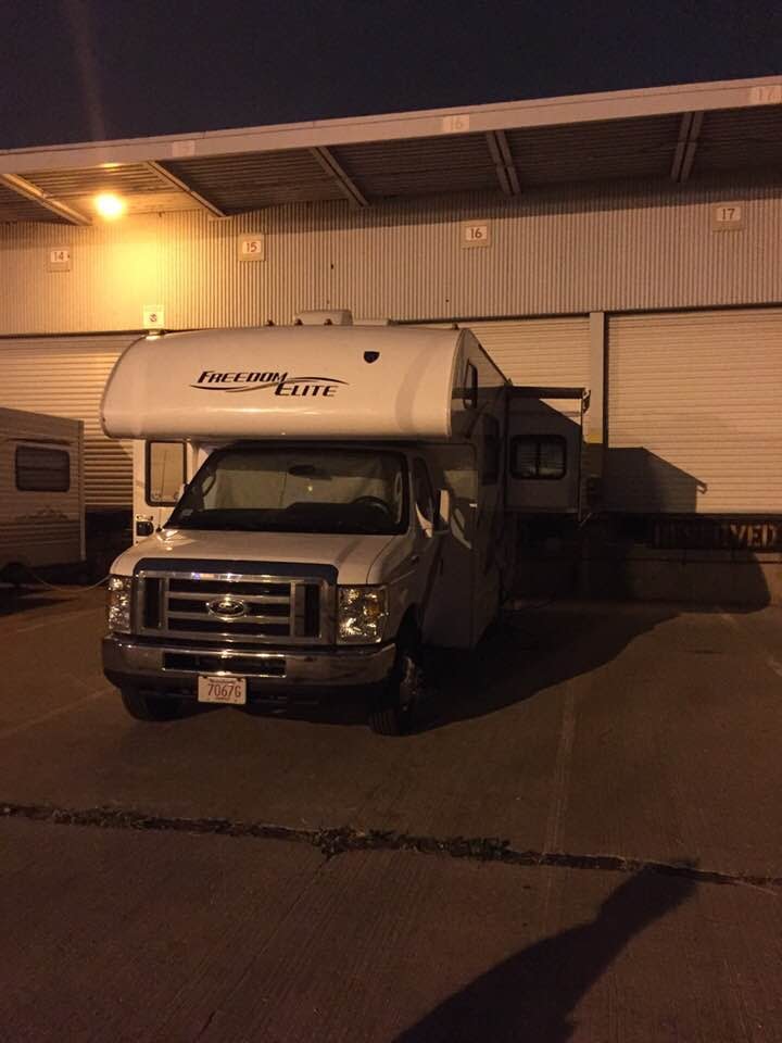 RV city travel tips from CapeRvTravelers Campground Red Flags Old Philadelphia loading-dock RV campground that taught us to watch for campground red flags