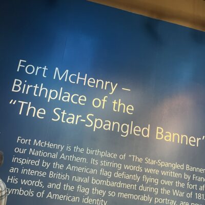 Parking and arrival at Fort McHenry National Monument